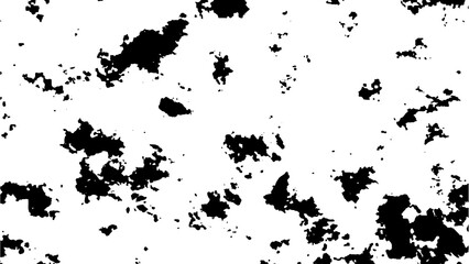 Obraz premium Black and white abstract ink splatter pattern background