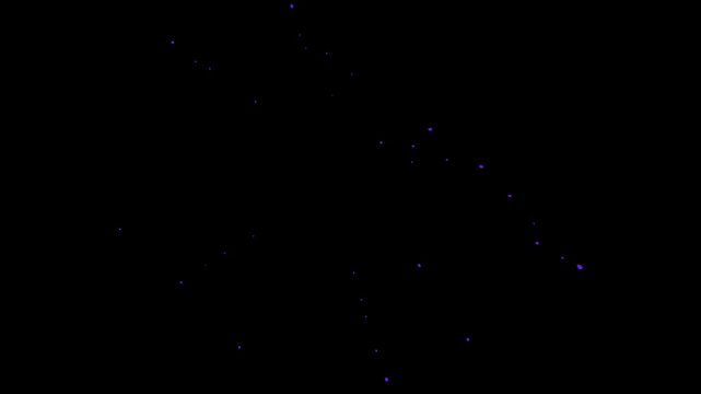 Splash brust explosion fx animation with transparent background