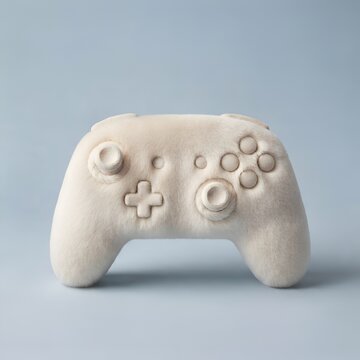 Manette peluche avec Joystick douillet