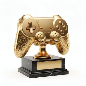 Manette troph&eacute;e gaming pour gamer Champion 