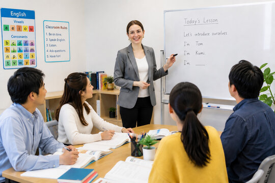 英会話教室・英語学習・英語講師・大人の習い事