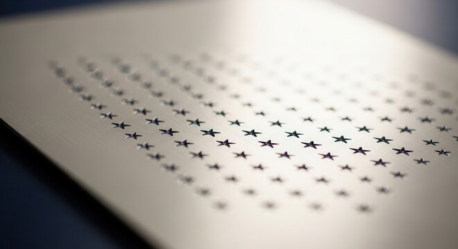 Abstract Star Pattern Subtle Metallic Texture Background