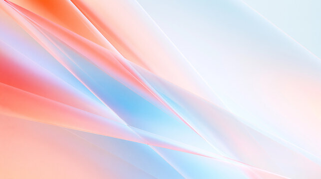 Abstract Pastel Gradient Flowing Waves Background