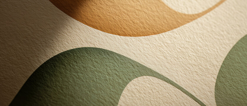 abstract organic shapes paper texture macro background in earth tones