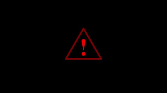 Alert warning sign Exclamation symbol, danger signal icon, signal alert risk safety danger road warning sign sign symbol