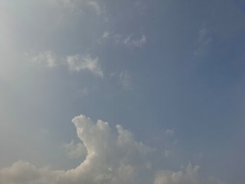 clouds in the sky
