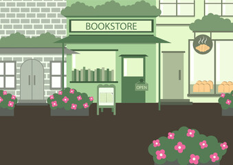 Naklejka premium bookstore