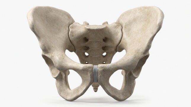 Human Pelvis Anatomy 3D Bone Model