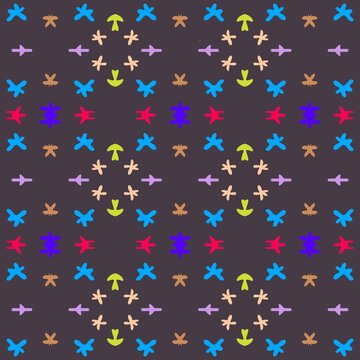 Strange and Surreal Background Art (Black)