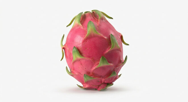 dragon fruit isolated on white