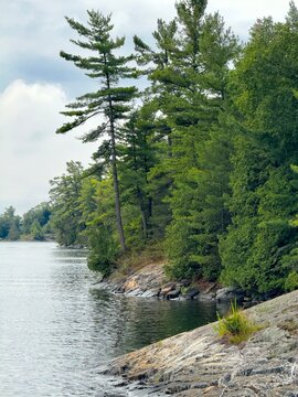 Georgian Bay shoreline, Canada