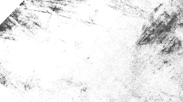 Rough black and white grunge animation with weathered marks and irregular distressed detail, suitable for reveals, masks, title sequences, film effects and creative video editing.