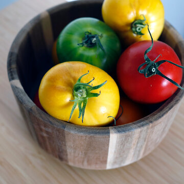 tomates dans leur plat
