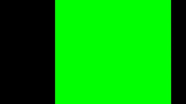 black fill do not enter sign animation featuring a stop hand and forbidden symbol on a chroma key green background for easy editing