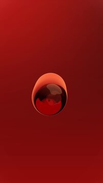 Acetaminophen or other Red Gel Capsule over Green