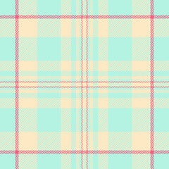 Variety tartan plaid fabric, mexico textile pattern background. Rich vector seamless texture check in light and bisque colors.
