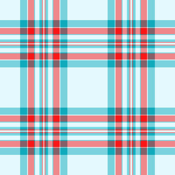 Worldwide plaid pattern check, brand texture fabric tartan. Free textile seamless background vector in cyan and light colors.