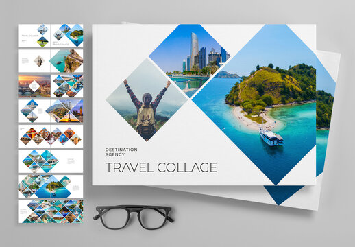 Travel Collage Layout