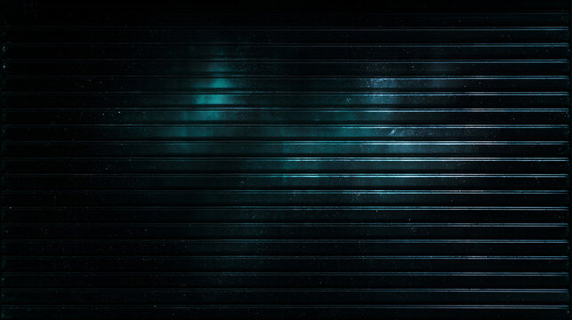 Dark Industrial Roller Shutter Metal Background Texture