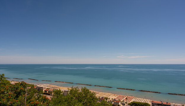 Cupra Marittima, Marche. View from the ancient village of Marano 0626