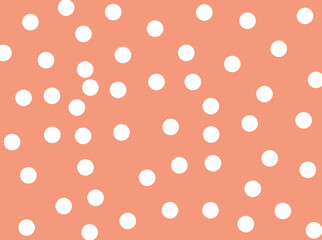 red polka dots pattern © Bilge