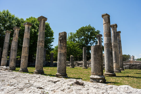 Molise. Sepino Archaeological Park - Altilia-Saepinum Archaeological Area