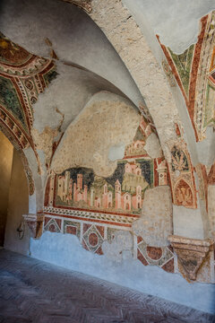 Subiaco. The Monastery of Saint Scholastica