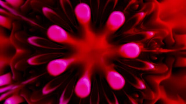 Abstract Fractal background. Computer generated render