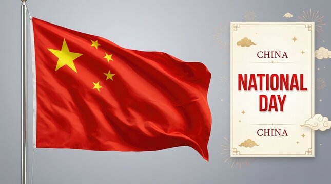 Celebrating the founding of the people's republic of china a vibrant display of national pride and unity on this important october 1st holiday