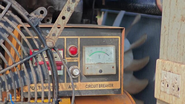 Voltmeter. Measuring Tool in Electronics.