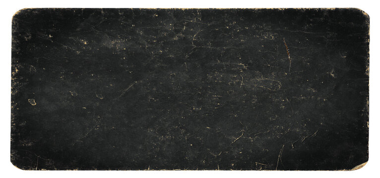 Black Chalkboard Textures Blank Card Banner Background for Sales Tag 