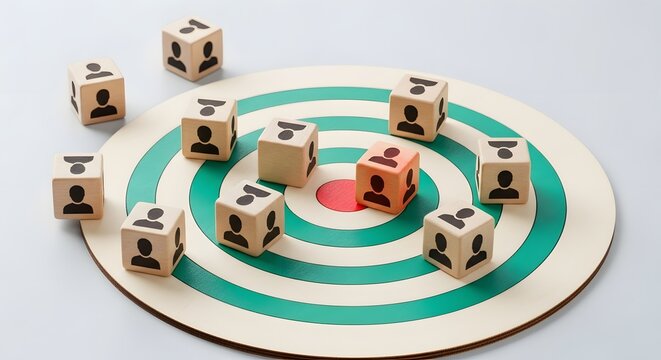 Dartboard with colorful darts on wooden target for precision game and competitive sports practice