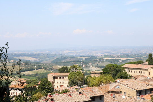 Cidade medieval de San Gimignano, Tosc&acirc;nia, It&aacute;lia.