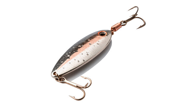 Fishing lure hard bait wobbler crankbait isolated on a white background tackle equipment