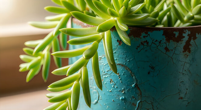 Close-up of green olive tree leaves with water droplets