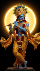 Fototapeta premium Shree Krishna | Dahihandi | shri krishna | Janmashtami