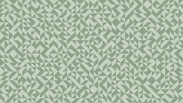 Sage Green Geometric Triangle Mosaic Pattern Background Texture for Minimalist Modern Graphic Design and Packaging Print