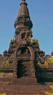 Bajra Sandhi Monumen Taman Mumbul monument independence Bali, Indonesia 4K