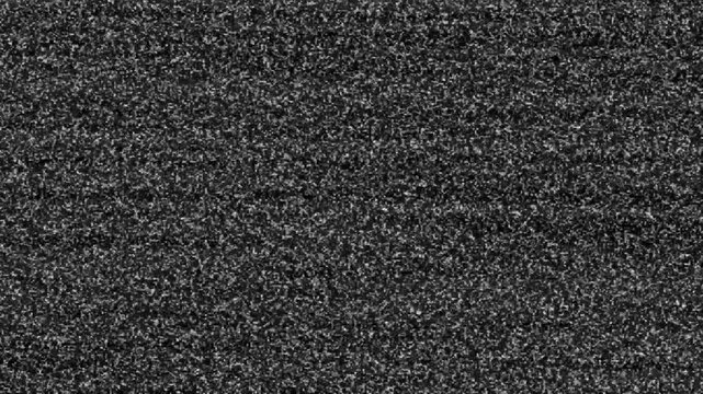 Glitch noise static television VFX. Visual video effects stripes background, CRT tv screen no signal glitch effect video.
