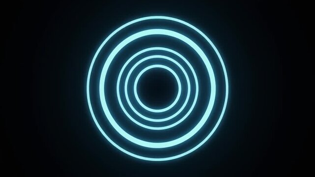 Concentric Target Ring Archery Focus Background