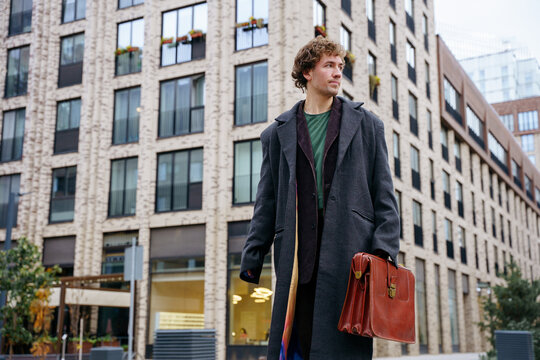 Creative professional in urban space