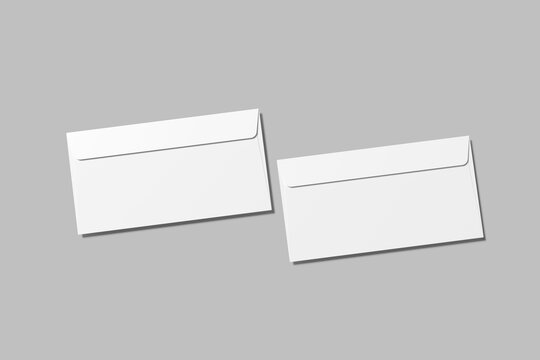 envelope Blank mockup modern Design