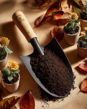 Vertical of spring gardening lifestyle