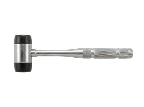 medical orthopedic surgical bone mallet hammer isolated on transparent background