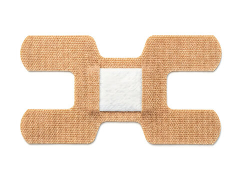 knuckle adhesive bandage h shape medical plaster isolated on transparent background