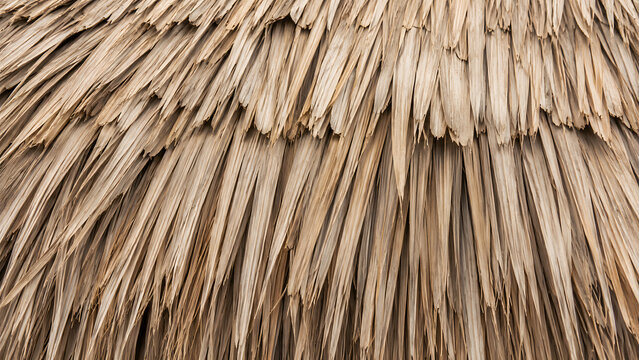 straw roof texture