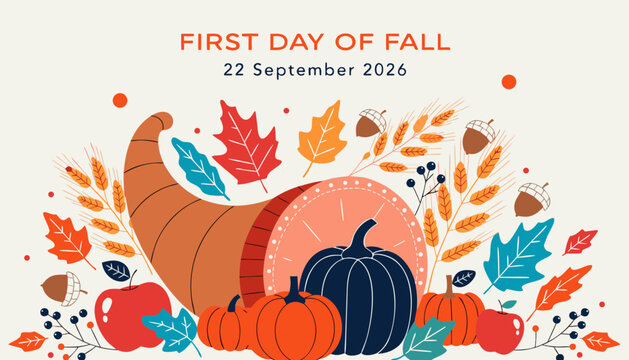 First day of fall 22 september 2026