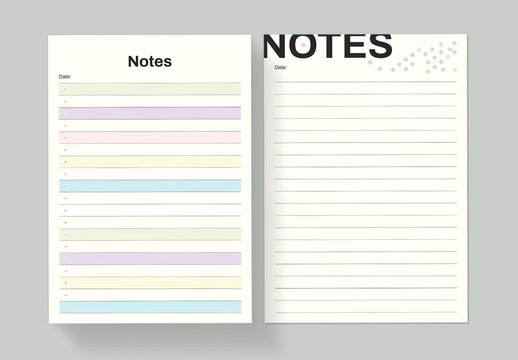 Daily Notes Template Layout