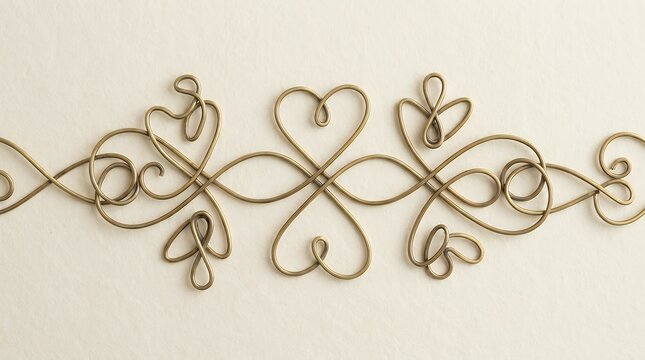 Elegant linear typography featuring interconnected romantic symbols crafted via a single unbroken stroke technique heart love line drawing continuous line single line line art flourish valentine