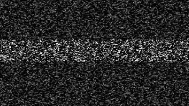TV snow or noise background. Detained analog tale visor. Bad V Signal - Static t noise, black and white. Motion graphics of TV noise concept
